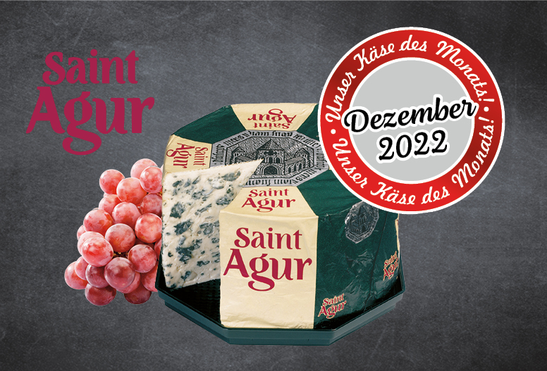 Käse des Monats - Saint Agur Thumbnail